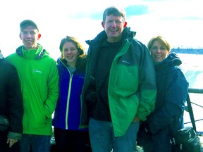 Randy and Carol Satchell (left), of Mitchell, paid a visit to Niagara Falls with their special guests Curtis, Meg, Alf and Mandy Read (right) recently. The Reads currently live in Australia but the Satchells and Mandy met almost three decades ago when she was an exchange student from Zimbabwe. SUBMITTED