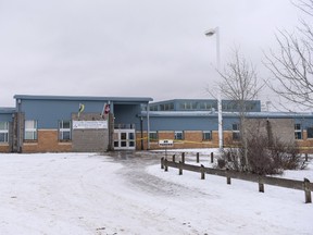 La Loche Community School in La Loche, Saskatchewan. REUTERS/Matthew Smith