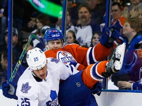 Maple Leafs' Rich Clune is hoping to bring some continued energy to the lineup. (POSTMEDIA NETWORK/PHOTO)