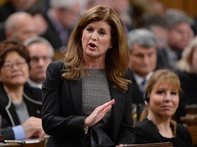 Interim Opposition Leader Rona Ambrose asks a question during Question Period in the House of Commons on Parliament Hill in Ottawa, on Thursday, Feb.4, 2016. THE CANADIAN PRESS.Adrian Wyld