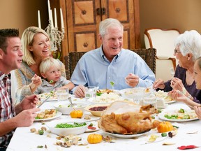 Remember when families sat down together for Sunday dinner? Maybe it's time they did again. (FOTOLIA)