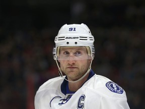 Lightning captain Steven Stamkos in Ottawa Monday. (Tony Caldwell)