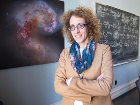The director of the new McGill University Space Institute, Victoria Kaspi, poses for a photo in Montreal on October 30, 2015. THE CANADIAN PRESS/Ryan Remiorz