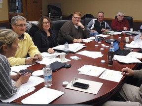 The 63rd Ontario Small Urban Municipalities conference will take place in Goderich from May 4 – 6. The OSUM executive committee met on Feb. 6 at the Town of Lincoln municipal offices. Pictured here from left to right starting at the bottom left, Lynn Dollin chair and Deputy Mayor of the Town of Innisfill, Larry McCabe CAO of Goderich, Michelle Smibert CAO of Middlesex Centre, Graydon Smith Mayor of Bracebridge, Ron Elliot Councillor of the Town of Minto, Rob Foster, Deputy Mayor of the Town of Lincoln, Rick Milne Mayor of the Town of Tecumseth, Jamie McGarvey Mayor of the Town of Parry Sound, Taso Christopher Mayor of Belleville, Gail Ardiel Deputy Mayor of the Town of the Blue Mountains and Jim Collard Councillor of Town of Niagara-On-The-Lake. (Contributed photo)