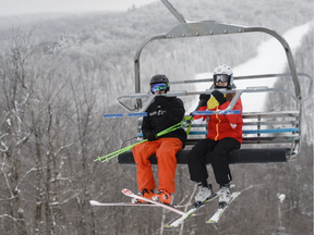 Files: Skiers enjoy the slopes that are open at Camp Fortune on Saturday, Jan. 2, 2016. (James Park / Postmedia)