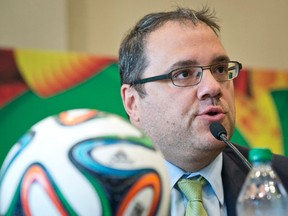 Canadian Soccer Association president Victor Montagliani is running for the head of CONCACAF. (POSTMEDIA FILES)