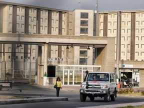 La Picota prison in the outskirts of Bogota, Colombia. (AP Photo/Ronnie Palleiro)