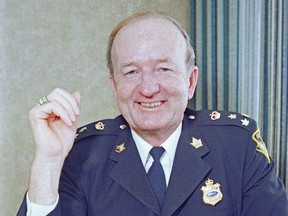 Lester Thompson, Gloucester Police Chief, January 20, 1984. (Wayne Cuddington/Postmedia)