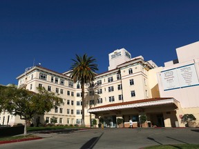 The Hollywood Presbyterian Medical Center is pictured in Los Angeles, Calif., on Feb. 16, 2016. (REUTERS/Mario Anzuoni)