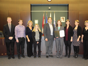 Parkland County staff received Canadian Award for financial reporting. - Photo supplied