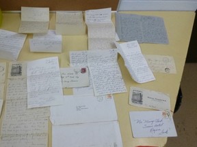Rimbey RCMP are hoping to return a bundle of handwritten letters dating back to 1946 to their rightful owner. The letters were discovered in a stolen vehicle.