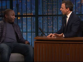 Comedian Hannibal Buress tells Seth Meyers about his encounter with an angry Toronto cab driver during the NBA all-star weekend.