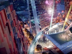 Artist's rendering of True North Square.