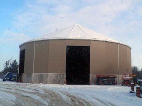 This VP StoraDome for the Ontario Ministry of Transportation (MTO) in Batchawana Bay in northern Ontario received an industry award for its designers, Van Pelt Construction of Mitchell. SUBMITTED