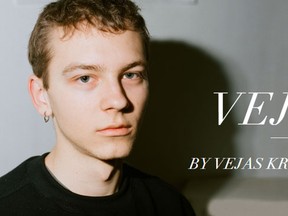 Canadian designer Vejas Kruszewski from the LVMH Prize.