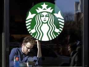 Starbucks (AP file photo/Mark Lennihan)