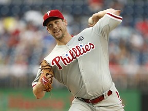 Cliff Lee is likely retiring from baseball after not playing during the 2015 season. (Jonathan Ernst/Getty Images/AFP/Files)