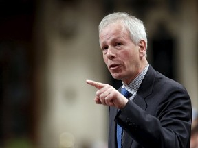 Canada's Foreign Minister Stephane Dion speaks during Question Period in the House of Commons on Parliament Hill in Ottawa, Canada, February 4, 2016. REUTERS/Chris Wattie