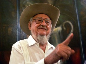 Ramon Castro, elder brother of Cuba's leader Fidel Castro, in August 2006.  (REUTERS/Claudia Daut/Files)