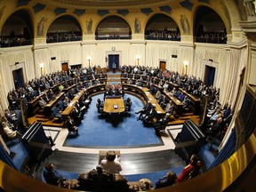 The legislature resumes sitting on Wednesday, less than two months before a provincial election. (THE CANADIAN PRESS/John Woods file photo)
