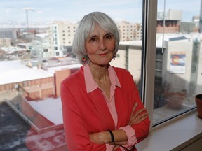 Sue Klebold, mother of one of the two students involved in the massacre at Columbine High School in Littleton, Colo., poses for a photo after talking to the Associated Press about her memoir, "A Mother's Reckoning: Living in the Aftermath of Tragedy," during an interview Tuesday, Feb. 23, 2016, in Denver. (AP Photo/David Zalubowski)