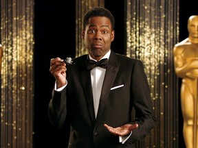 Chris Rock hosts this year's Academy Awards.