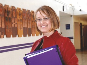 Kim Gadsdon is the new vice-principal at West Elgin Secondary School. She started in February.