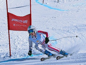 Lockerby's Lexi Ransom, seen here during the NOSSA alpine championships, is this week's Cambrian College/Sudbury Star High School GameChanger Award winner after collecting her third city and NOSSA alpine title in the last four years.
