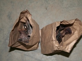 Undercover Fish and Wildlife officers seized 322 packages of moose and elk meat, worth around $6,500 on the black market, on July 14, 2014. Six people have been convicted as a result of the four-year long investigation.