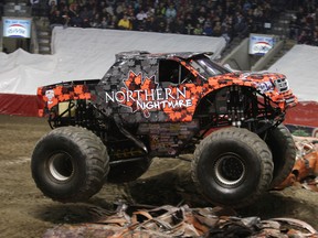 Canadian Monster Truck driver Cam McQueen ? the first driver to ever do a back flip in competition ? will be competing in London Saturday and Sunday with his Northern Nightmare at Monster Jam at Budweiser Gardens, featuring eight trucks, ATV racing and the Galactron vs. Reptar show.