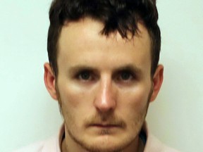 Adam Young, 29, is wanted by Kingston Police for robbery, break and enter,  assault with a weapon, wearing a disguise and breaching probation following a home invasion  in Kingston, Ont. on Feb. 6, 2016. Supplied Photo