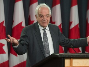 Immigration Minister John McCallum responds to a question during Question Period in the House of Commons, Thursday, February 25, 2016 in Ottawa. THE CANADIAN PRESS/Adrian Wyld