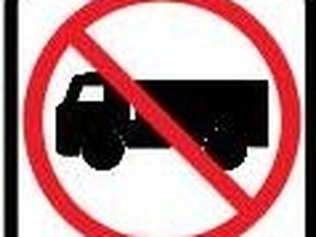 heavy load sign