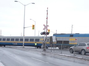 In partnership with Via, the city will study the feasibility of grade separation at the level crossings at Woodroffe Avenue, Fallowfield Road and the Transitway