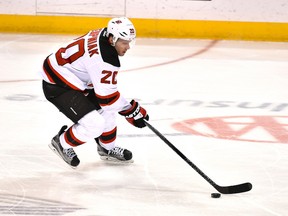 New Jersey Devils right wing Lee Stempniak. (Jasen Vinlove/USA TODAY Sports)