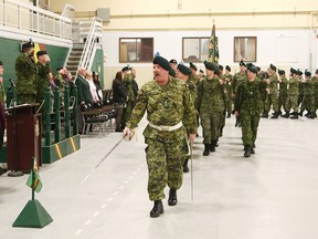 Change of Command ceremony