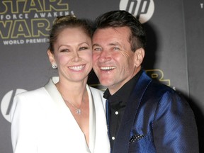 Robert Herjavec and Kym Johnson. (WENN.COM)