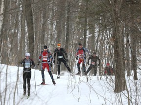 The Gatineau Loppet wrapped up its 38th edition with skate-style races in Gatineau Quebec Sunday Feb 28, 2016. Hundreds of skiers took part in the biggest international cross-country ski event in Canada Sunday.