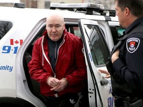 David Wilson arrives at the Frontenac County Court House in Kingston on Monday January 25  for a continuation of his dangerous offender hearing on Monday January 25 2016. Ian MacAlpine /The Whig-Standard/Postmedia Network