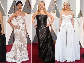 Oscars dresses came in all different shapes and sizes.
