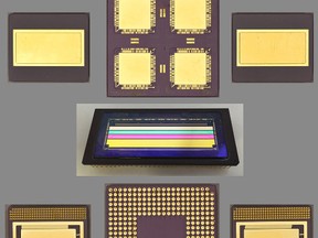 Samples of various microelectronics as seen in Project OSensor. (RCMP)