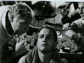 George Kennedy, left, and Paul Newman in Cool Hand Luke. (Handout photo)