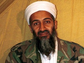 This undated file photo shows al-Qaida leader Osama bin Laden in Afghanistan. (AP Photo/File)