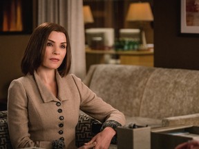 This image provided by CBS shows, Julianna Margulies as Alicia Florrick in a scene from "The Good Wife." (Michael Parmelee/CBS)