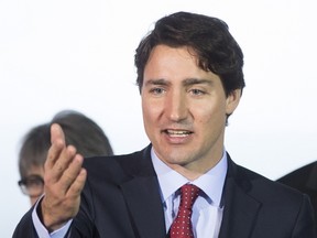 Prime Minister Justin Trudeau speaks in Vancouver, B.C., on Tuesday March 1, 2016. (THE CANADIAN PRESS/Darryl Dyck)