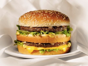 Hamburger (McDonalds handout photo)