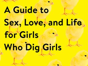 This book cover image released by Plume shows, "Ask a Queer Chick: A Guide to Sex, Love, and Life for Girls Who Dig Girls," by Lindsay King-Miller. The title of the new book, from the Penguin imprint Plume, is also the name of the longtime advice column King-Miller has written online since 2011. (Plume via AP)
