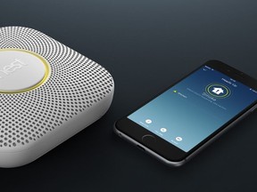The NestProtect device has a human voice that gives you alerts while you are at home through its built-in speaker system.