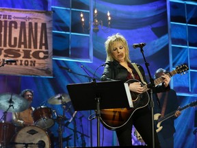Associated Press file photo
Lucinda Williams performs at the Americana Music Honors and Awards show Sept. 16, 2015, in Nashville, Tenn.