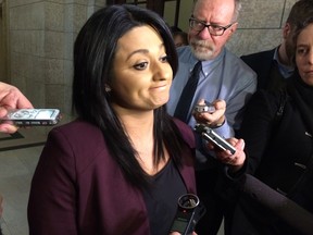 Manitoba Liberal Leader Rana Bokhari said she didn't comment on Hall's tweets Wednesday because she needed time to consult with party insiders and examine the party’s vetting system.